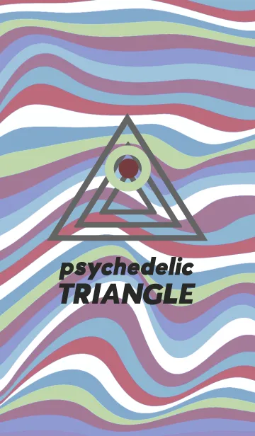 [LINE着せ替え] サイケデリック トライアングル 229の画像1