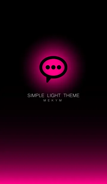 [LINE着せ替え] SIMPLE LIGHT ICON-GRADATION- 24の画像1