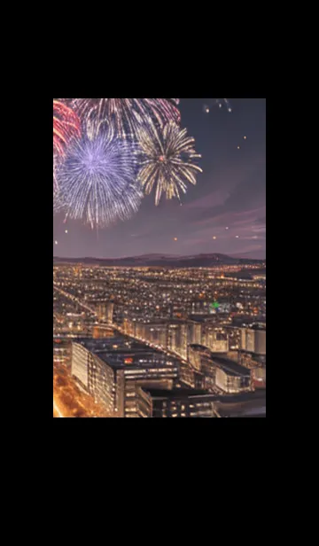 [LINE着せ替え] 花火#GD030。の画像1