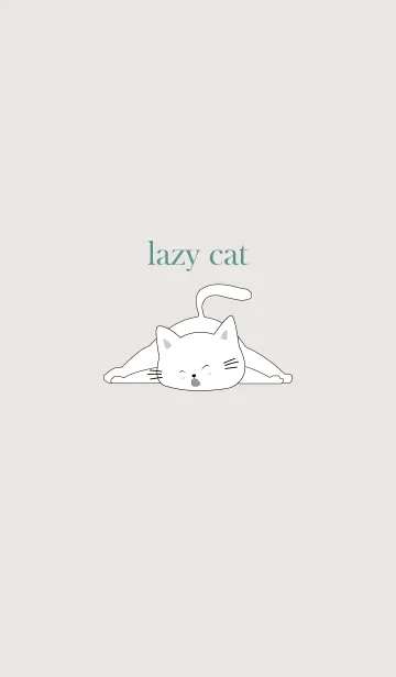 [LINE着せ替え] lazy cat..53の画像1