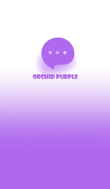 [LINE着せ替え] Orchid Purple & White Theme V.4 (JP)の画像1
