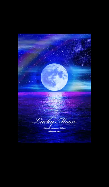 [LINE着せ替え] 運気上昇✨lucky moon✨2の画像1