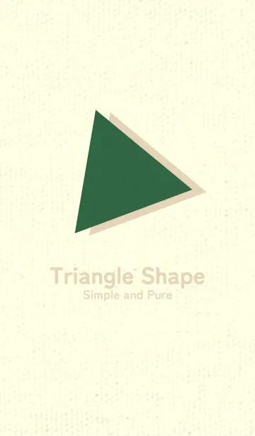 [LINE着せ替え] 三角型の着せかえ 千歳緑の画像1