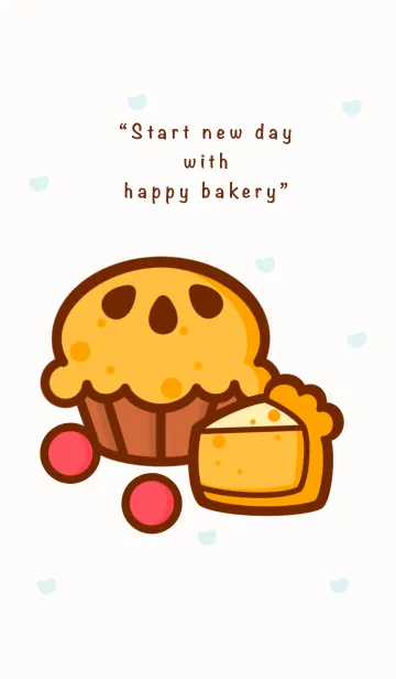 [LINE着せ替え] Little happy bakery 2の画像1