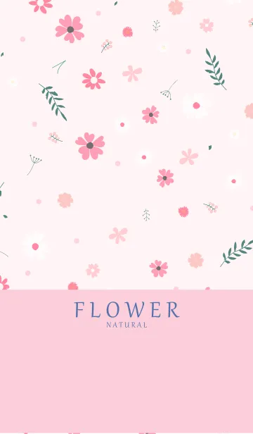 [LINE着せ替え] FLOWER PINK -NATURAL-28の画像1