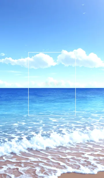 Ocean Theme - 015 WHの着せ替えメイン画像