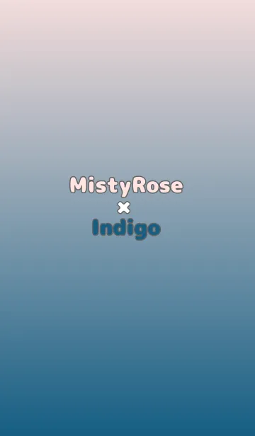 [LINE着せ替え] ミスティローズ★藍色.TKCの画像1