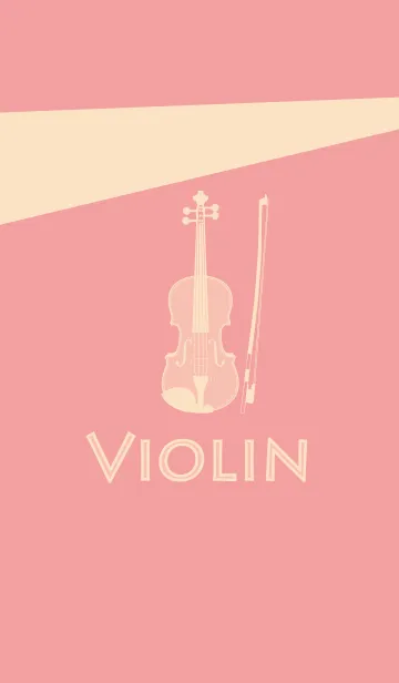 [LINE着せ替え] Violin CLR 紅梅色の画像1