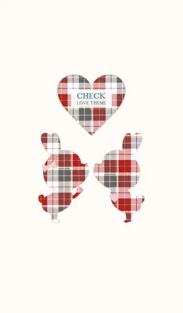 [LINE着せ替え] Check Love Theme..38の画像1