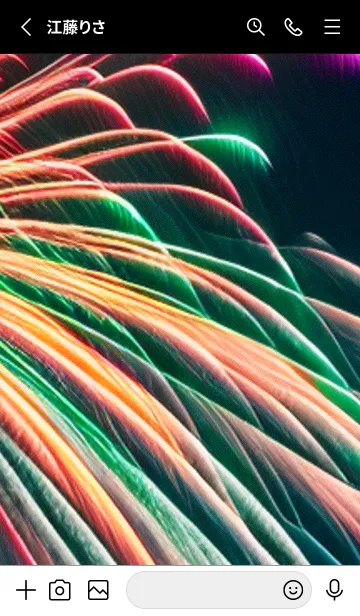 [LINE着せ替え] 花火#GE16。の画像2