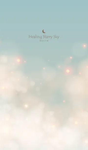 [LINE着せ替え] Healing starry sky Nostalgic 4の画像1