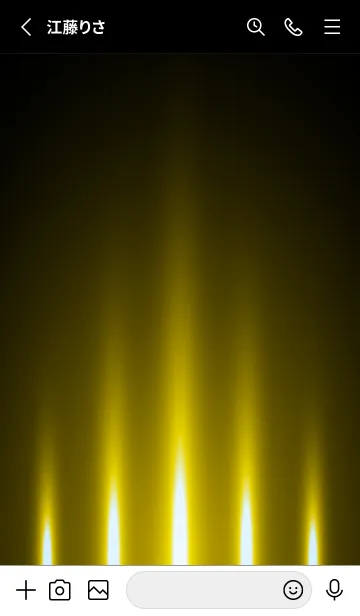 [LINE着せ替え] MIMOSA YELLOW LIGHT 2の画像2