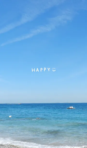 [LINE着せ替え] 心を癒す 空と海24の画像1