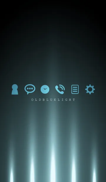 [LINE着せ替え] OLD BLUE LIGHT 2の画像1