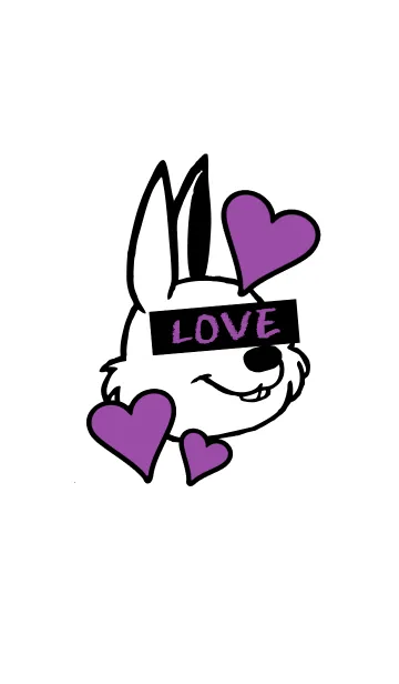 [LINE着せ替え] ラブ ラビット 26の画像1