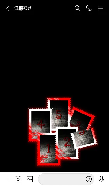 [LINE着せ替え] V-NO.55の画像2