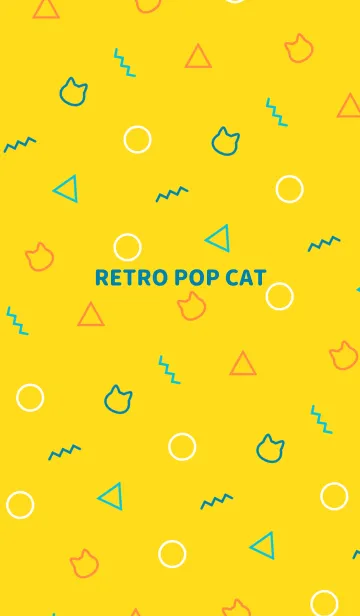 [LINE着せ替え] RETRO POP CAT 6の画像1