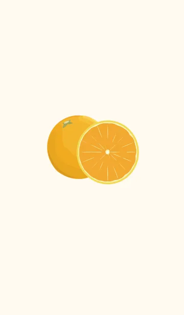 [LINE着せ替え] エクススタンプ オレンジ NO.102の画像1