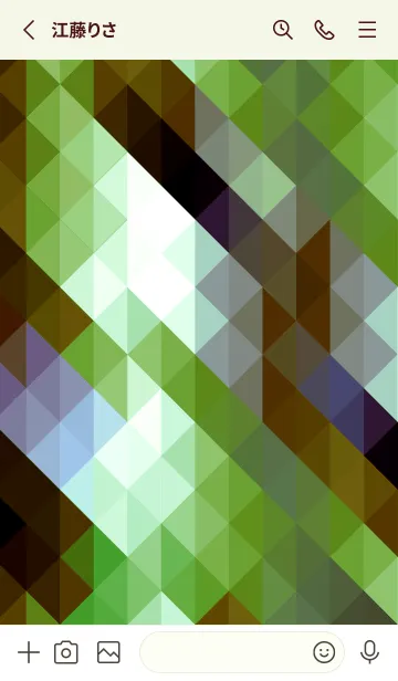 [LINE着せ替え] ジオメトリック 391の画像2