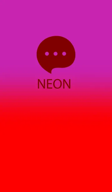 [LINE着せ替え] Neon Purple & Neon Red V5 (JP)の画像1