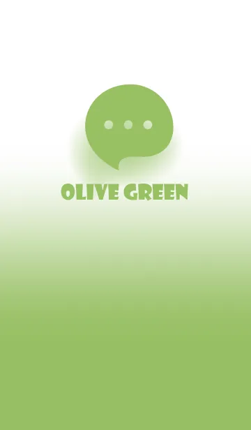 [LINE着せ替え] Olive Green & White Theme V.4 (JP)の画像1