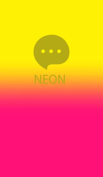 [LINE着せ替え] Neon Yellow & Neon Pink V5 (JP)の画像1