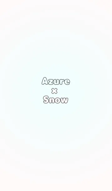 [LINE着せ替え] アズール●雪色.TKCの画像1