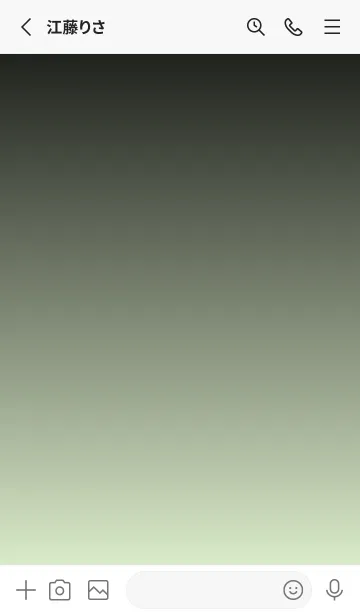 [LINE着せ替え] ブラック★パステルグリーン3.TKCの画像2