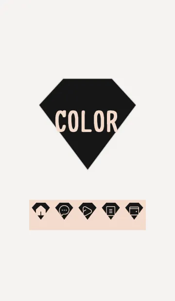 [LINE着せ替え] brown color Z28の画像1