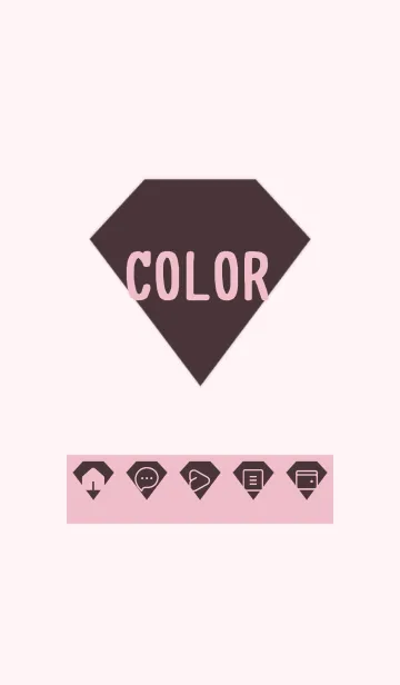 [LINE着せ替え] pink color Z30の画像1