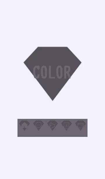 [LINE着せ替え] purple color Z29の画像1