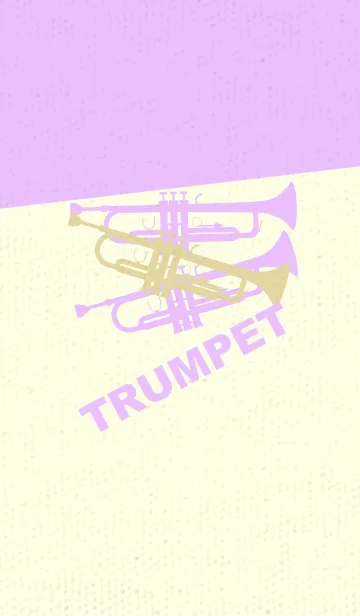 [LINE着せ替え] Trumpet CLR クリームの画像1