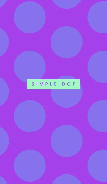 [LINE着せ替え] シンプル ドット _3の画像1