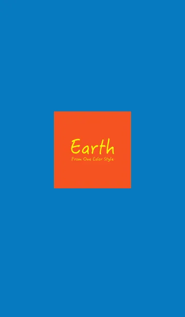 [LINE着せ替え] Earth / 元気の画像1