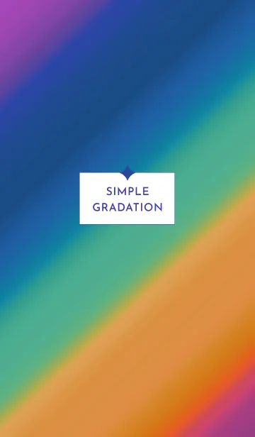 [LINE着せ替え] シンプル スター グラデーション 38の画像1