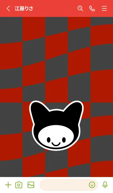 [LINE着せ替え] ネコカブリ 2の画像2