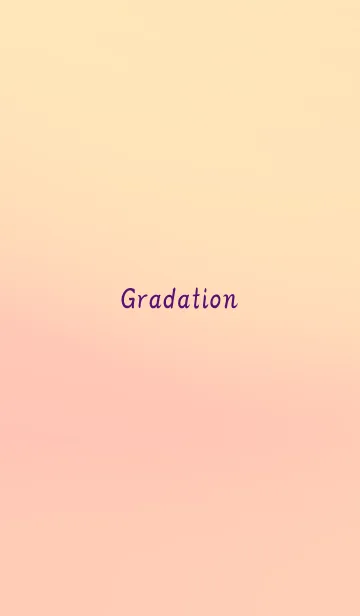 [LINE着せ替え] gradation YELLOW&PINK 99の画像1