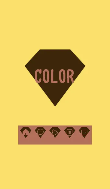 [LINE着せ替え] yellow color Z26の画像1