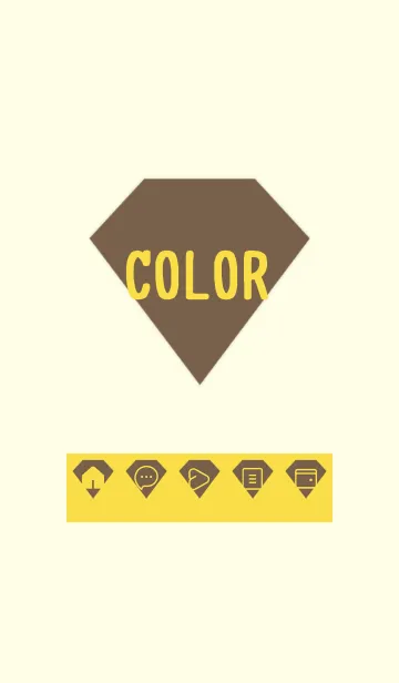 [LINE着せ替え] yellow color Z27の画像1