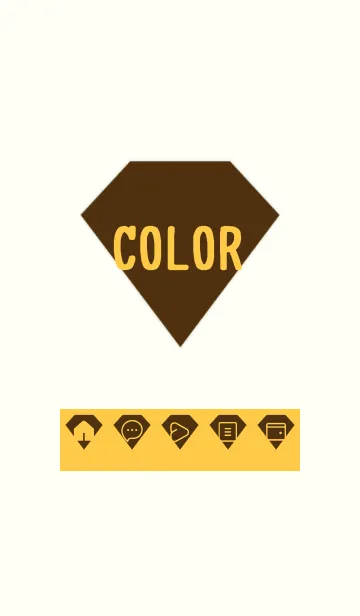 [LINE着せ替え] yellow color Z28の画像1