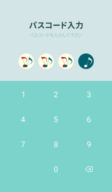 [LINE着せ替え] Clef dot ブルーカナールの画像4