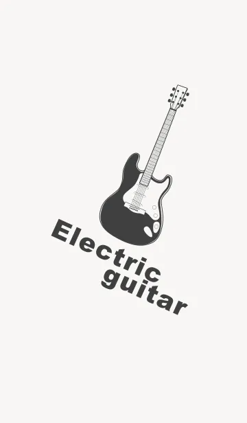 [LINE着せ替え] ELECTRIC GUITAR CLR パールホワイトの画像1