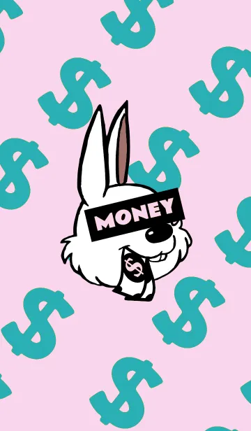 [LINE着せ替え] マネー ラビット 387の画像1