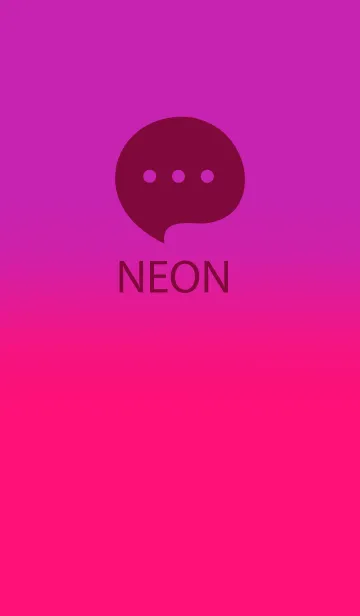 [LINE着せ替え] Neon Purple & Neon Pink V5 (JP)の画像1