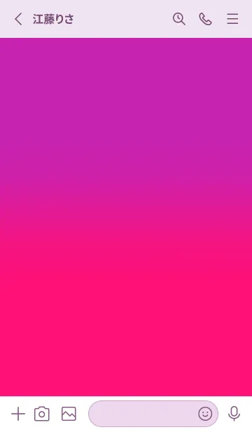 [LINE着せ替え] Neon Purple & Neon Pink V5 (JP)の画像2