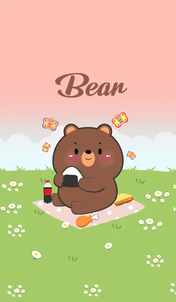 [LINE着せ替え] Bear Love Picnic  Theme (JP)の画像1