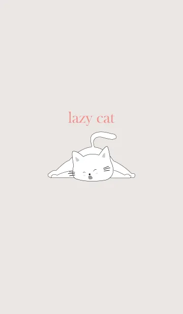[LINE着せ替え] lazy cat..55の画像1