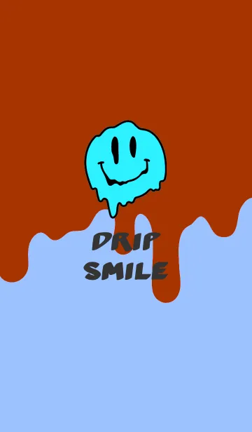 [LINE着せ替え] ドリップ スマイル _085の画像1