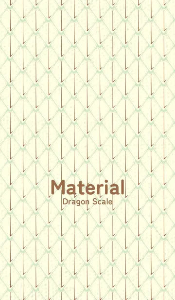 [LINE着せ替え] シンプルな龍鱗 白緑の画像1