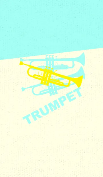[LINE着せ替え] Trumpet CLR ペールレモンの画像1